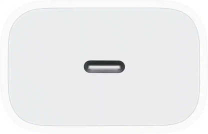 20W USB-C Wall Charger Block – White (Compatible with iPhone & More)