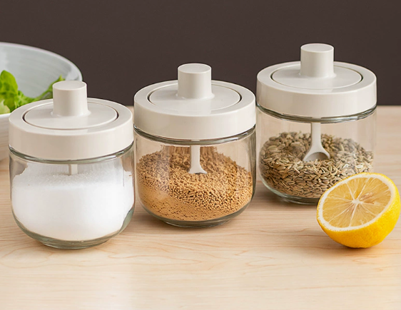 Airtight Kitchen Spice Jar Set