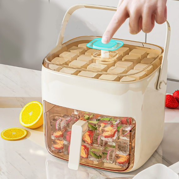 Press-Release Ice Cube Tray