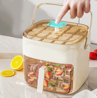 Press-Release Ice Cube Tray
