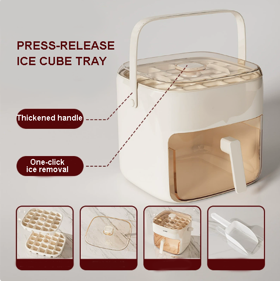 Press-Release Ice Cube Tray