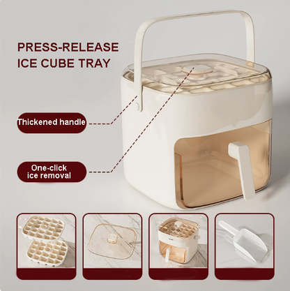 Press-Release Ice Cube Tray