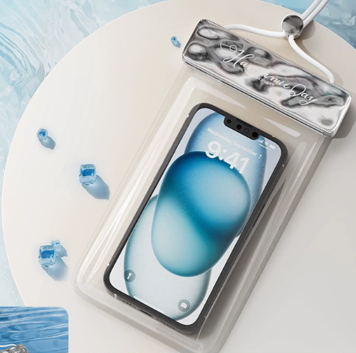 Waterproof Phone Pouch with Touchscreen Support