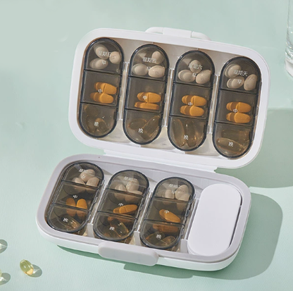 ortable Pill Organizer Box